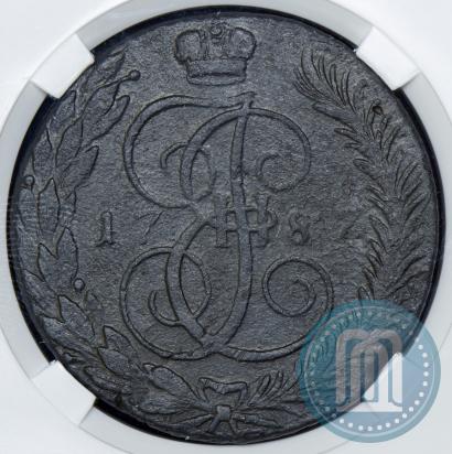 Фото 5 копеек 1787 года ТМ 