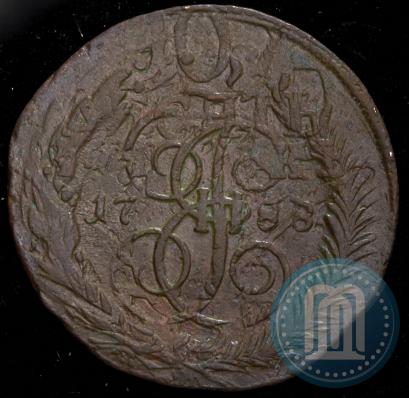 Фото 5 копеек 1788 года ММ 