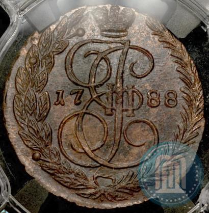 Фото 5 копеек 1788 года ЕМ 