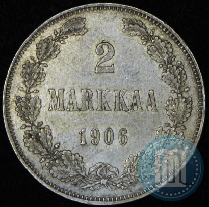 Picture 2 markkaa 1906 year L 