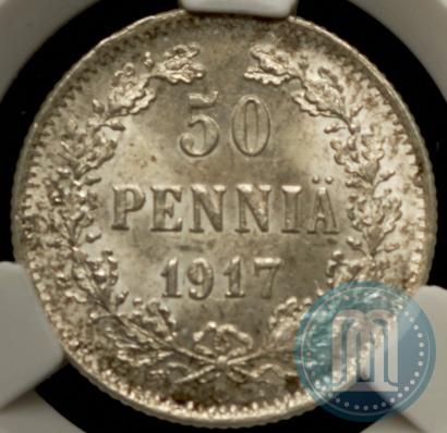 Фото 50 пенни 1917 года S 