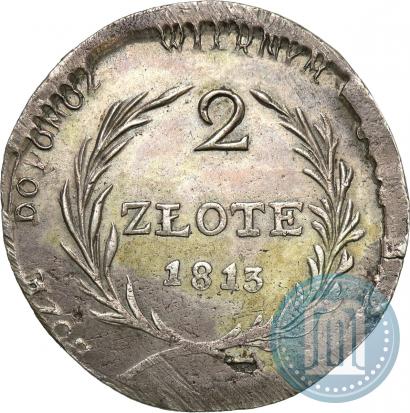 Picture 2 złote 1813 year  