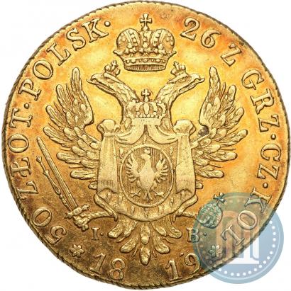Picture 50 złotych 1819 year IB 