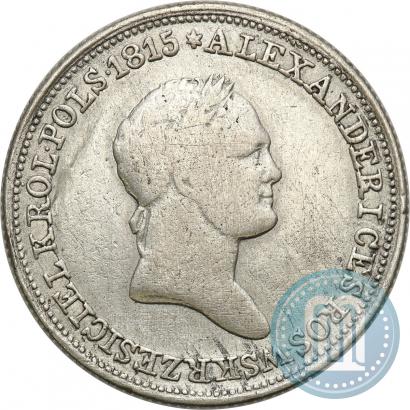 Фото 2 злотых 1830 года FH 