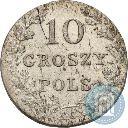 Picture 10 groszy 1831 year KG "Polish uprising"
