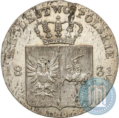 Picture 10 groszy 1831 year KG "Polish uprising"