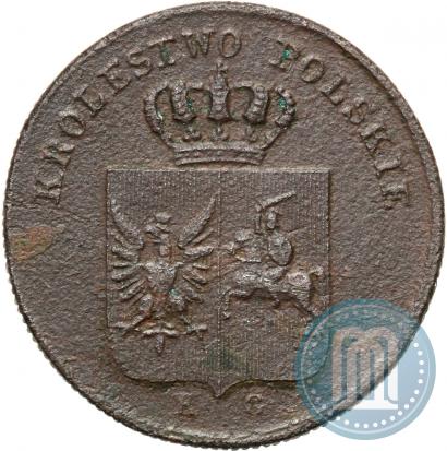 Picture 3 grosze 1831 year KG "Polish uprising"