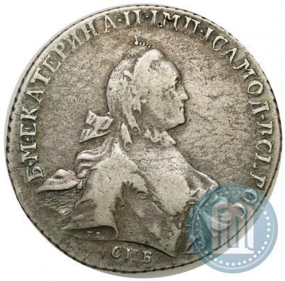 Фото 1 рубль 1764 года СПБ-ЯI 