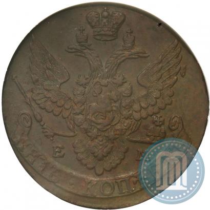 Picture 5 kopecks 1794 year ЕМ 