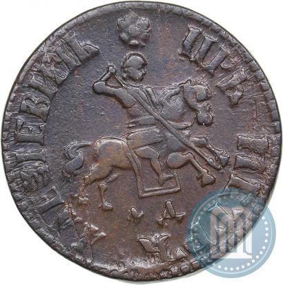 Фото 1 копейка 1705 года МД 
