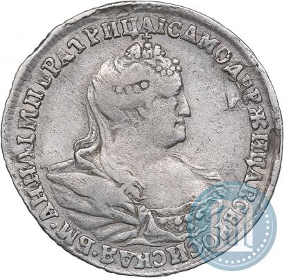 Фото Полуполтинник 1739 года  