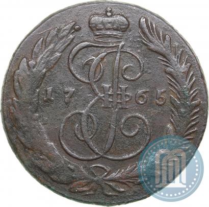 Picture 5 kopecks 1765 year СМ 