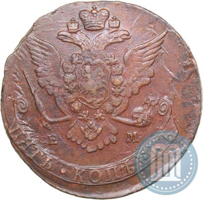 Picture 5 kopecks 1768 year ЕМ 