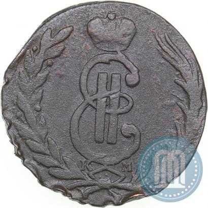 Picture 1 kopeck 1768 year КМ 