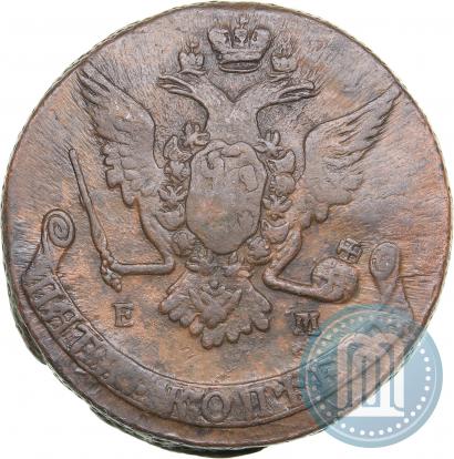 Фото 5 копеек 1769 года ЕМ 