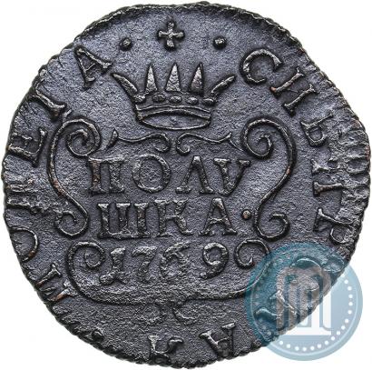 Фото Полушка 1769 года КМ 