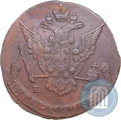 Picture 5 kopecks 1773 year ЕМ 