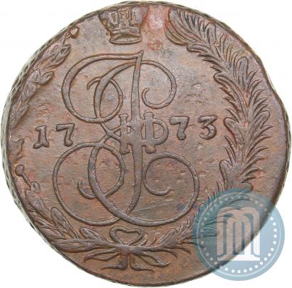 Picture 5 kopecks 1773 year ЕМ 