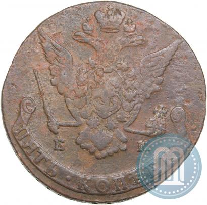 Picture 5 kopecks 1773 year ЕМ 