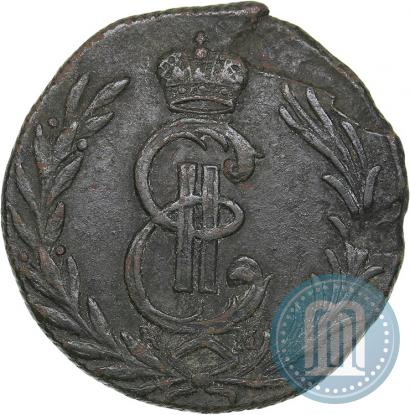 Picture 1 kopeck 1776 year КМ 
