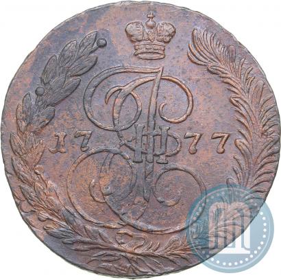 Фото 5 копеек 1777 года ЕМ 