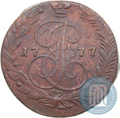 Picture 5 kopecks 1777 year ЕМ 