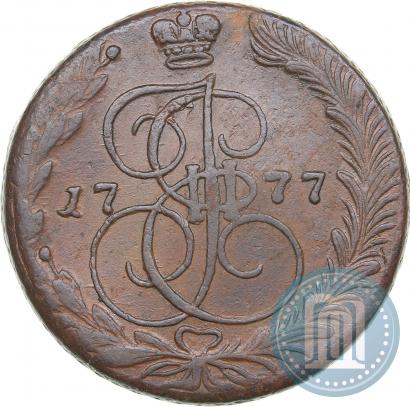 Picture 5 kopecks 1777 year ЕМ 