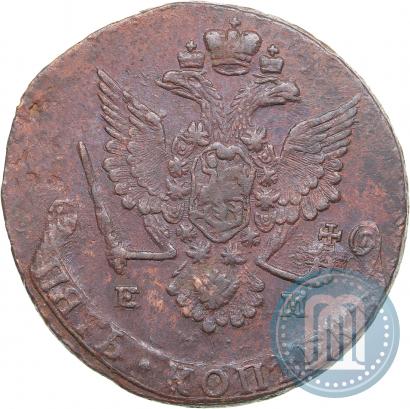 Фото 5 копеек 1779 года ЕМ 