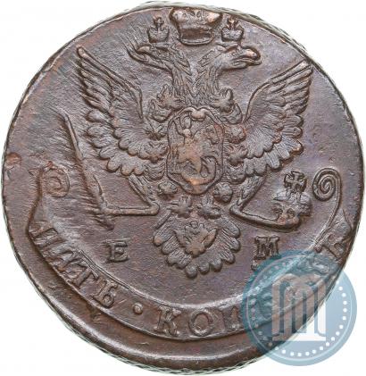 Фото 5 копеек 1779 года ЕМ 