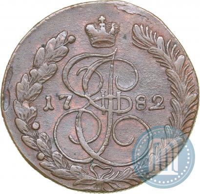 Picture 5 kopecks 1782 year КМ 
