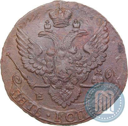 Фото 5 копеек 1789 года ЕМ 