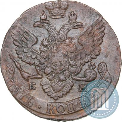 Picture 5 kopecks 1789 year ЕМ 