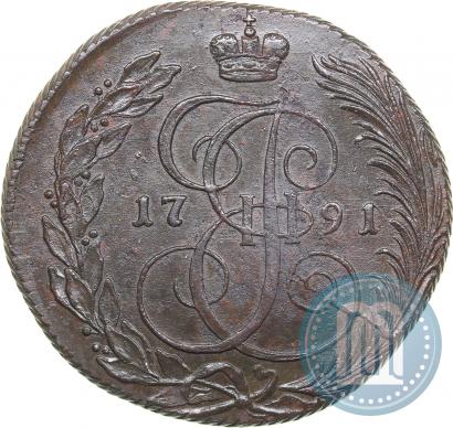 Picture 5 kopecks 1791 year КМ 