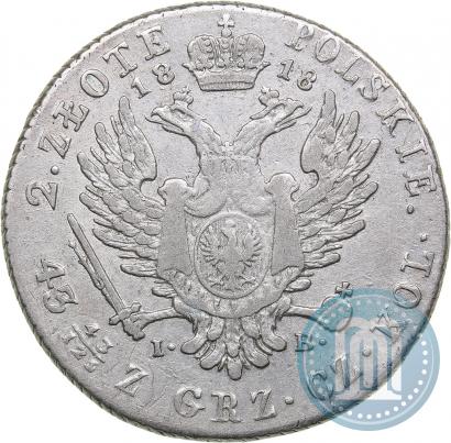 Picture 2 złote 1818 year IB 