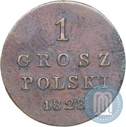 Фото 1 грош 1828 года FH 
