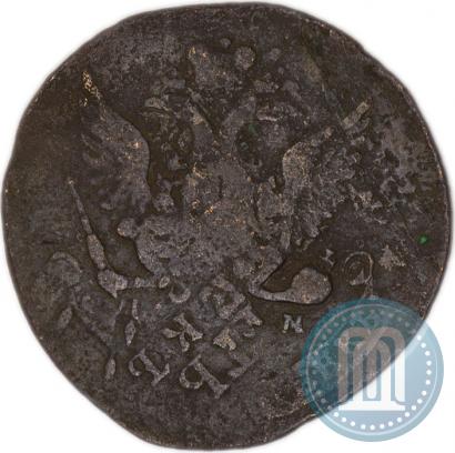 Фото 5 копеек 1763 года ММ 