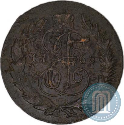 Фото 5 копеек 1766 года СПМ 