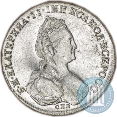 Фото 1 рубль 1780 года СПБ-ИЗ 