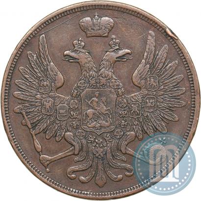 Фото 3 копейки 1858 года ВМ 