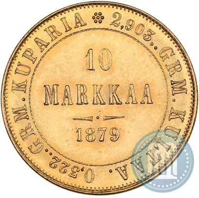 Picture 10 markkaa 1879 year S 