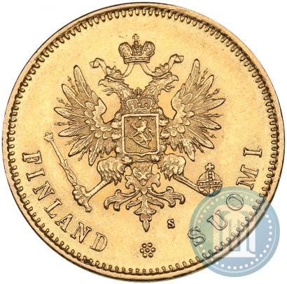 Picture 20 markkaa 1879 year S 