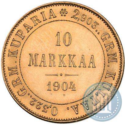 Picture 10 markkaa 1904 year L 