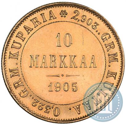 Picture 10 markkaa 1905 year L 