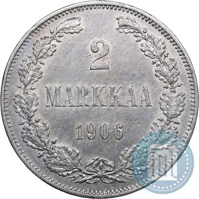Picture 2 markkaa 1906 year L 
