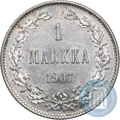 Picture 1 markka 1907 year L 
