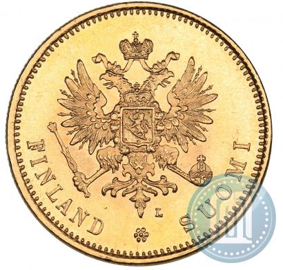 Picture 20 markkaa 1911 year L 