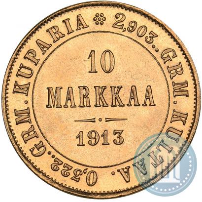 Фото 10 марок 1913 года S 