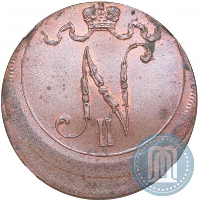 Фото 10 пенни 1916 года  