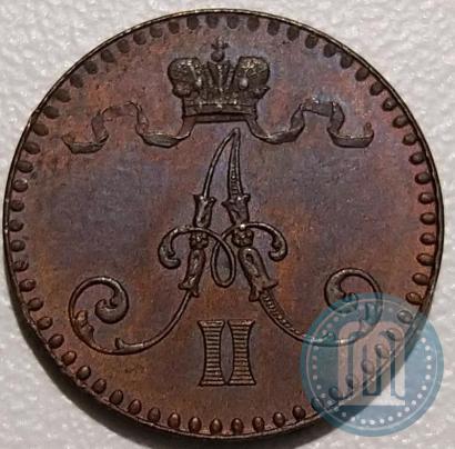Picture 1 penni 1864 year  