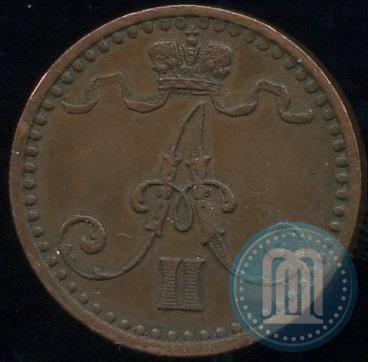 Picture 1 penni 1865 year  